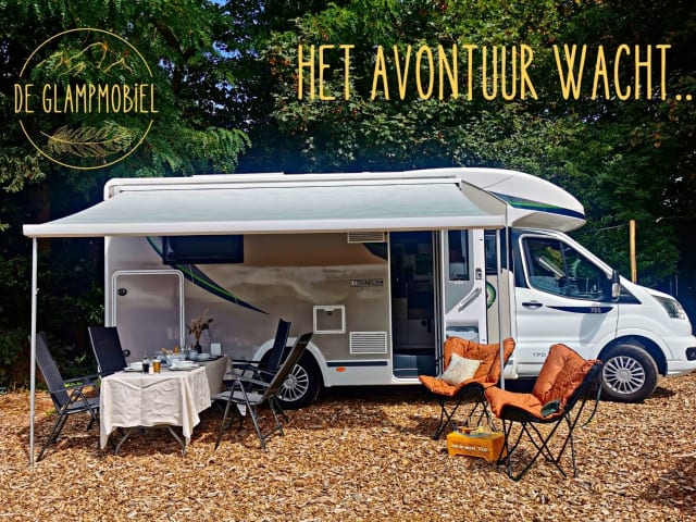 De Glampmobiel – 4p Chausson premium 788 uit 2021 - Ford - stijlvol & volledig uitgerust