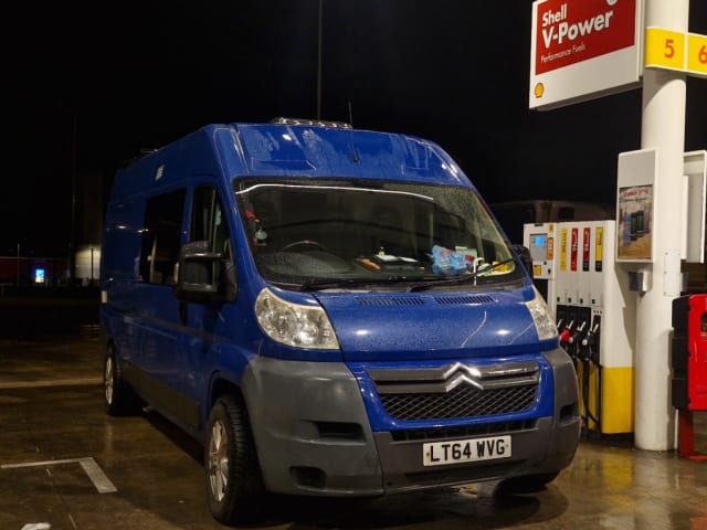 Lofty  – Camper available from Oxford or Glastonbury 