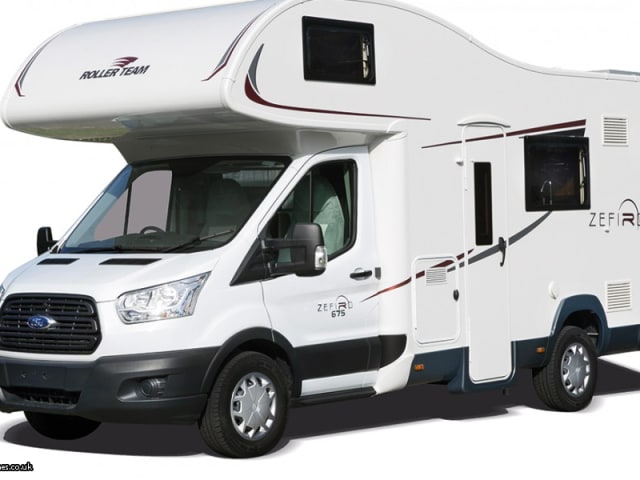 Ideal family motorhome Zefiro 675 1-6 berth (Edinburgh)