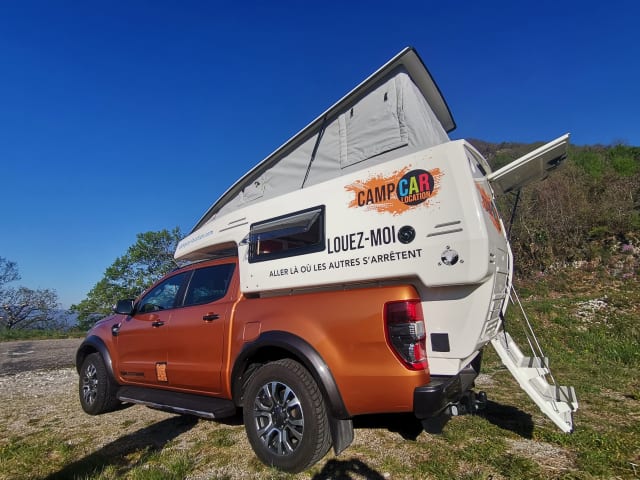 BLOOM – das mini "camping car" 4x4 - 4 seasons kommt überall hin