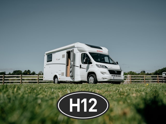 H12 – Fiat Dethleffs Just 90 Ideal family van or 2 couples