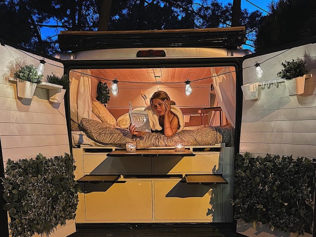 Unique bohemian campervan.