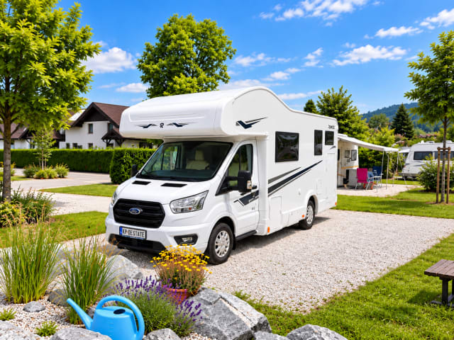 DISCOVER EUROPE IN COMFORT – COMPLETAMENTE ATTREZZATA | CHILOMETRAGGIO ILLIMITATO | 6 POSTI LETTO | RIMOR SEAL 5 GOLD