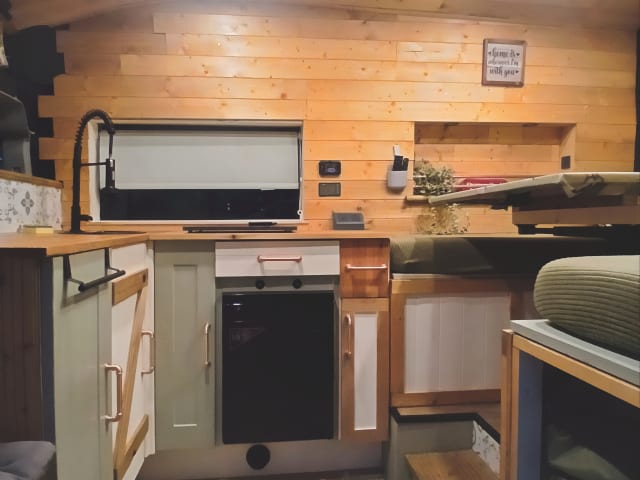 Terri (the transit) – 2 berth Ford campervan from 2015