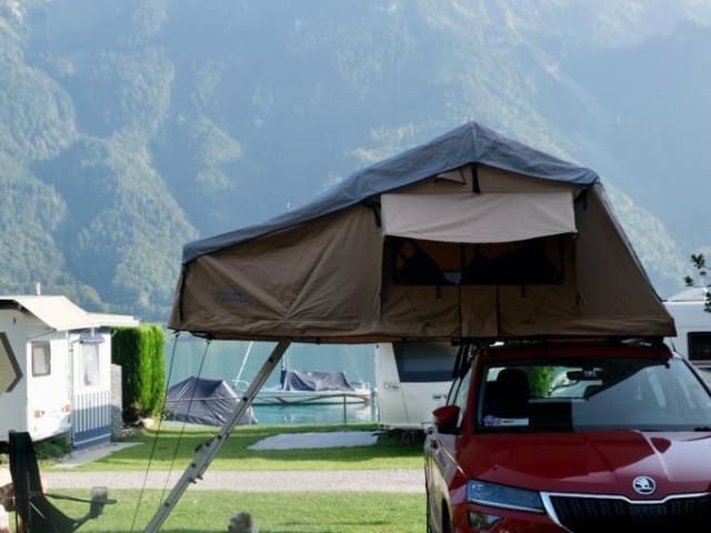 Tenda da tetto 160 con Fiat🇮🇹