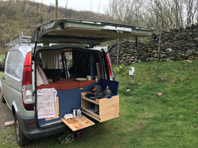 2 berth Mercedes self-converted campervan, 2006