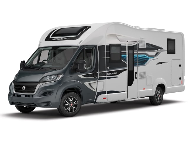 Modèle de lit d'îlot de luxe Swift Escape 694 2023