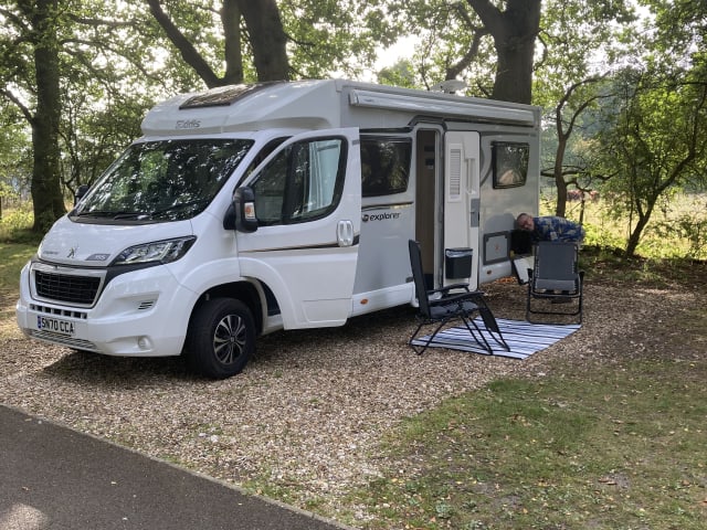 Elddis Explorer luxe camper 4 slaapplaatsen 2020