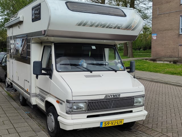 Chateau Ducato – 4 persoons Hymer alkoof uit 1993