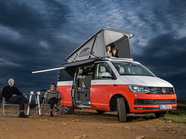 Rental VW California T6 Beach Camper in the South of France