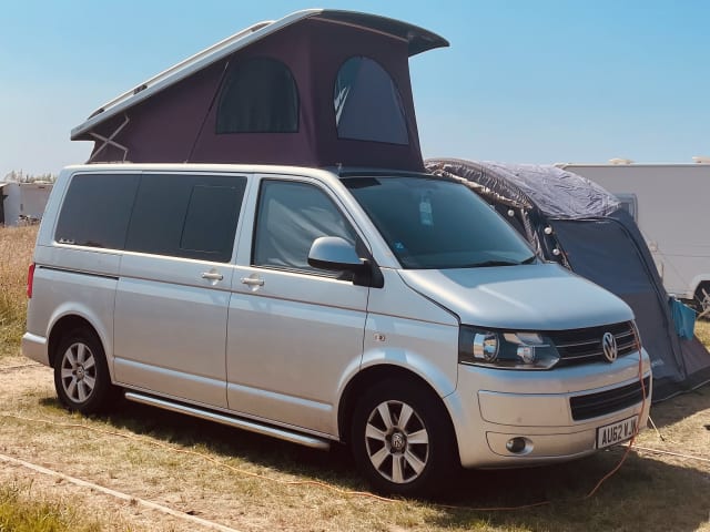 4 berth Volkswagen campervan from 2012