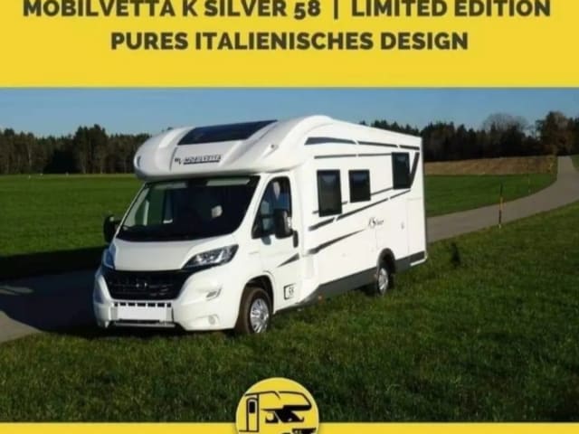 ZEITreise – Mobilvetta k silver 58, mit ALL IN Ausstattung on Board