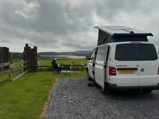 Explore One – ExploreCampers - 4 Berth VW T6 Campervan – Off-Grid Ready with Projector
