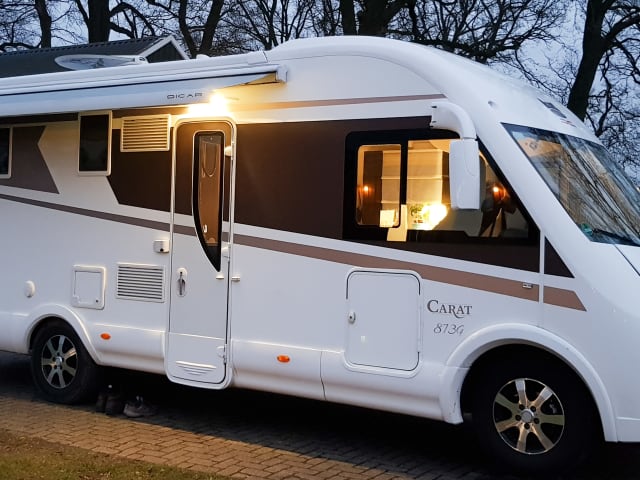 Luxe integraal camper 