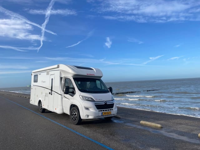 4p Dethleffs 7057 EB trend 90 uit 2022 