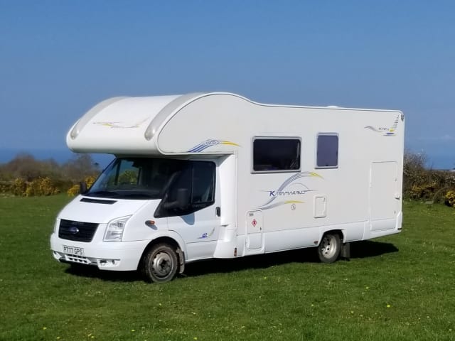 Ampio camper Rimor Katamarano 6 Posti letto 2010 WEST WALES