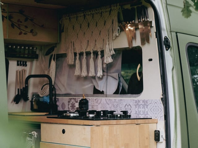 Stef – Unique Off-grid Mercedes Campervan Stef