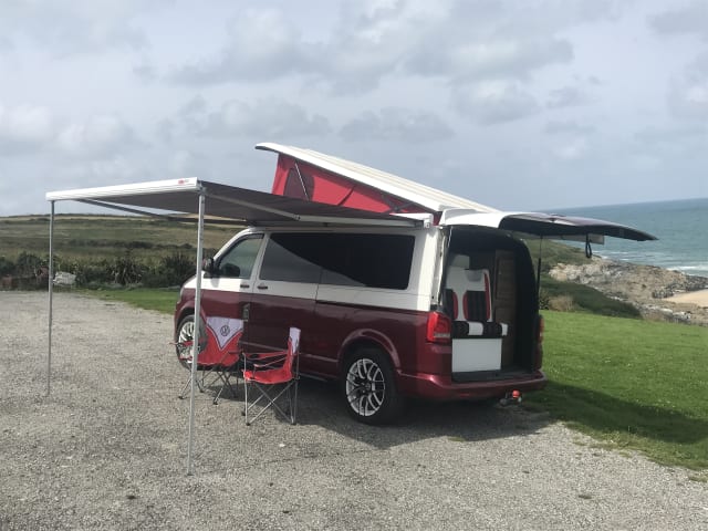 Ruby  – 4 berth Volkswagen campervan from 2012