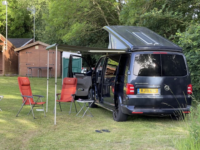 Wallis  – High Spec VW T6 CamperKing Conversion.  Sleeps 4 & Seats 5