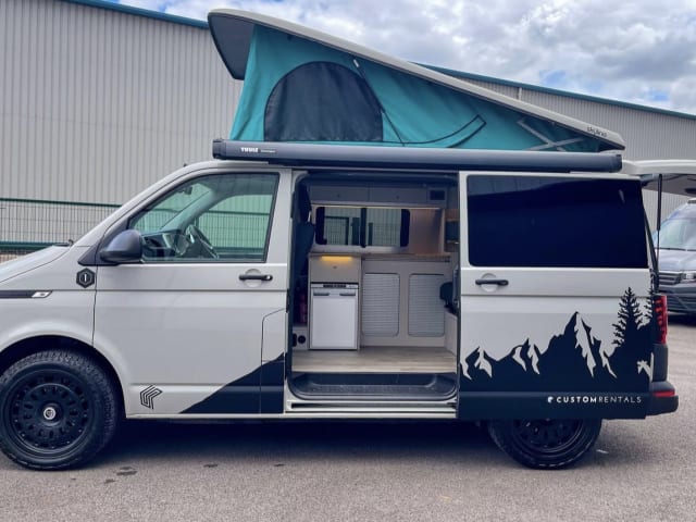 4 berth Volkswagen campervan from 2022