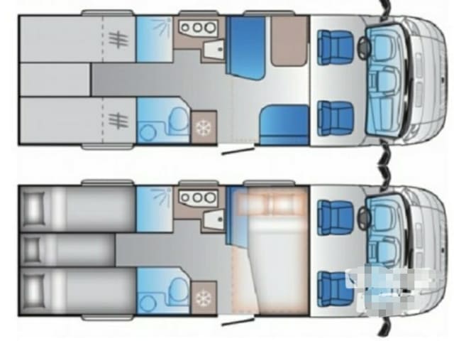 Ittercampers – 6p Sun Living semi-integrated uit 2022