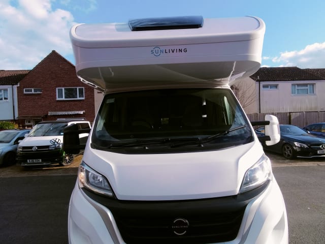 Adria Mobil-kajuit met 7 slaapplaatsen vanaf 2022