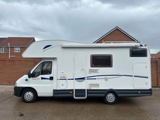 Betty – 6 berth Fiat alcove from 2005