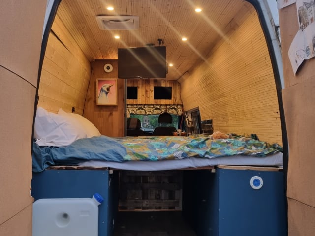 Ethel – 2 berth Ford campervan from 2013