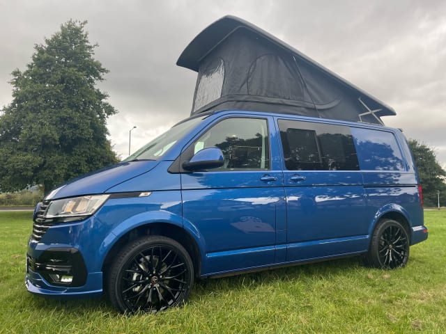 Blue – GLOEDNIEUWE VW TRANSPORTER CAMPERV