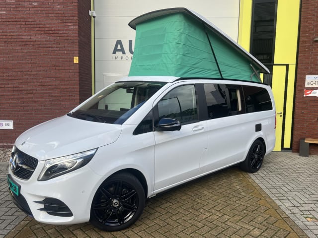 Marco Polo – 4 Persoon MARCO POLO- luxe uitgevoerde Mercedes Benz V Klasse