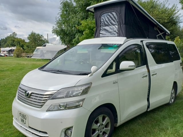 Inkling – 2012  Toyota Alphard (automatic) 4 berth campervan converted May 2024