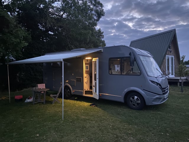 4 berth Dethleffs semi-integrated from 2018