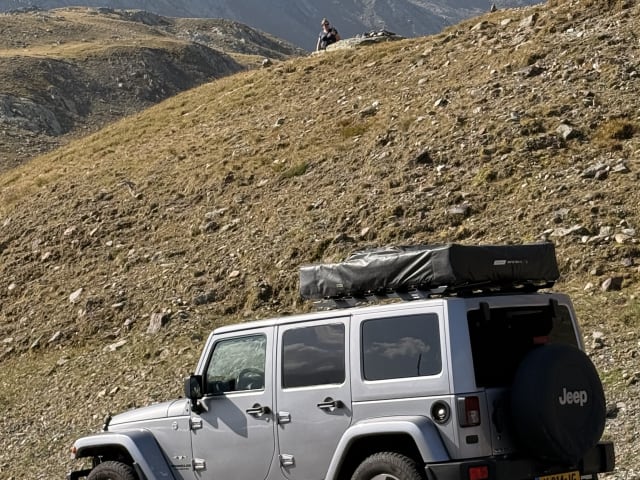 Jeep Wrangler Daktent – 2p Weitere Dachterrasse aus dem Jahr 2017