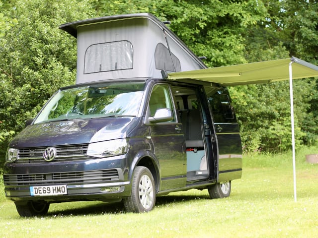 Ruthern – VW T6 prachtig omgebouwd door Ecowagon. Standplaats beschikbaar