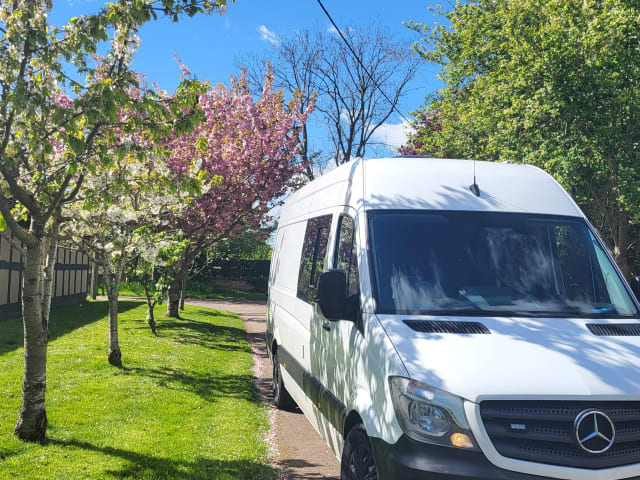 3 berth professionally converted high spec camper.