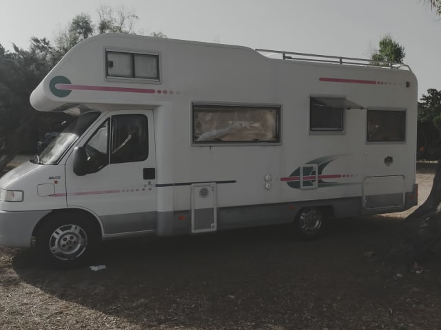 Attic camper 6 beds Ducato 2.8 jtd