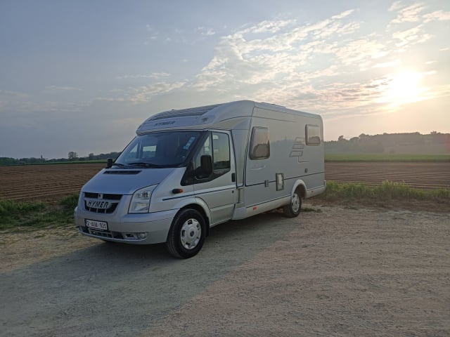 Odilon de mobilhome – Hymer half integraal