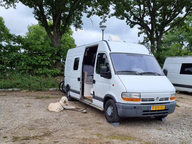 2p Renault campervan uit 2003