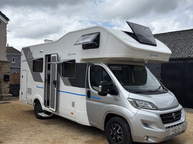 Felicia  – Your Adventure Begins Here….. Adria Mobil A70DK | 6.5 Berth