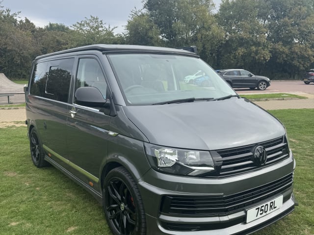 4 berth Volkswagen campervan from 2016