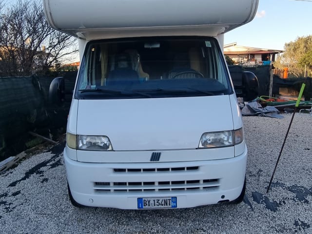 falcon – Fiat Camper Moncajo Attic - 7 Seats