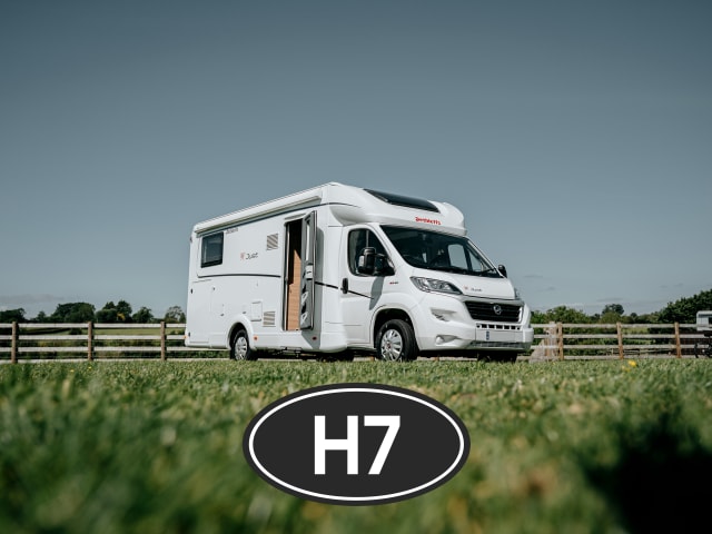 H7 – Fiat Dethleffs Just 90 Idealer Familienvan oder 2 Paare