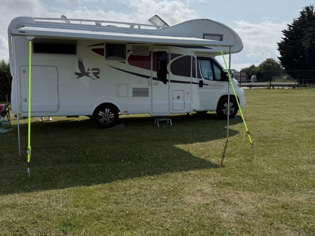 Luxury home on the road – 5 berth Fiat ducato, Super Brigg 695, 2017