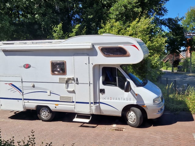 Very neat 6p Fiat alcove from 2005