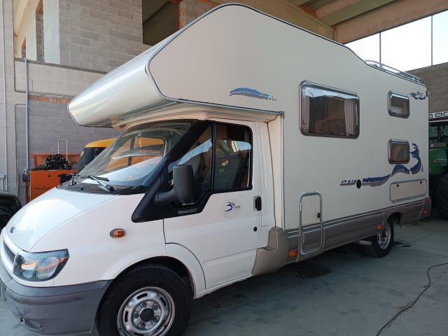 JeRu – Camper mansardato 6posti 