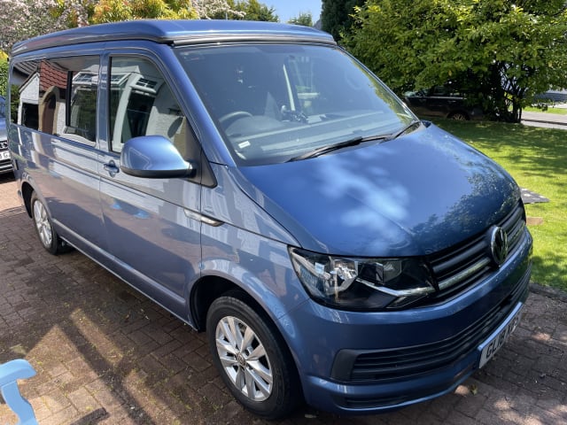 4 berth Volkswagen campervan from 2018