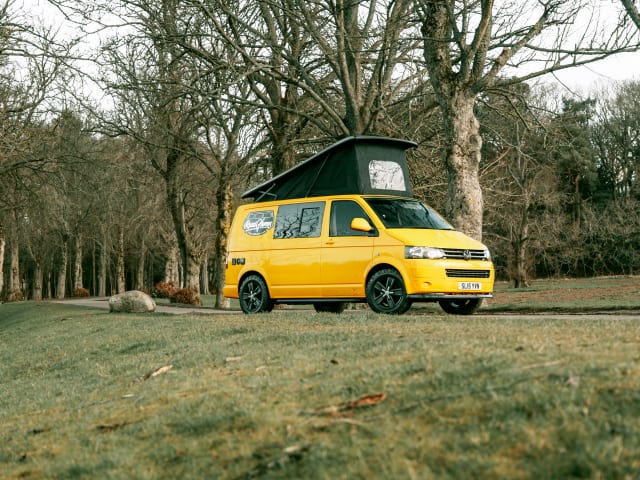 4 berth Volkswagen campervan from 2015