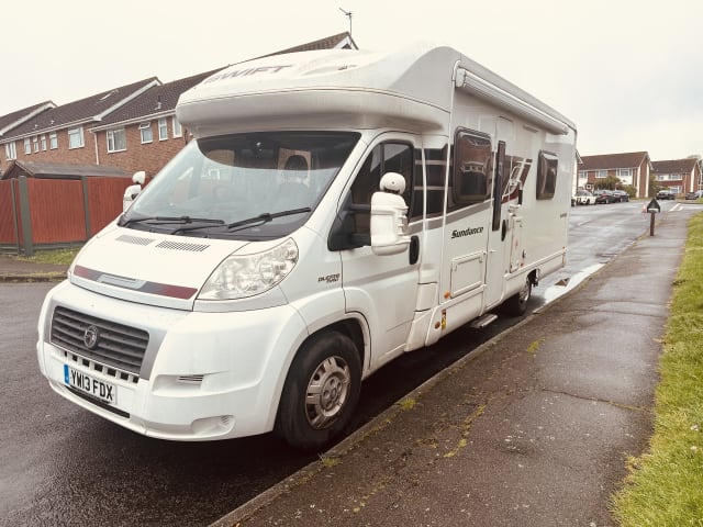 Boris – 4 berth Swift sundance. 