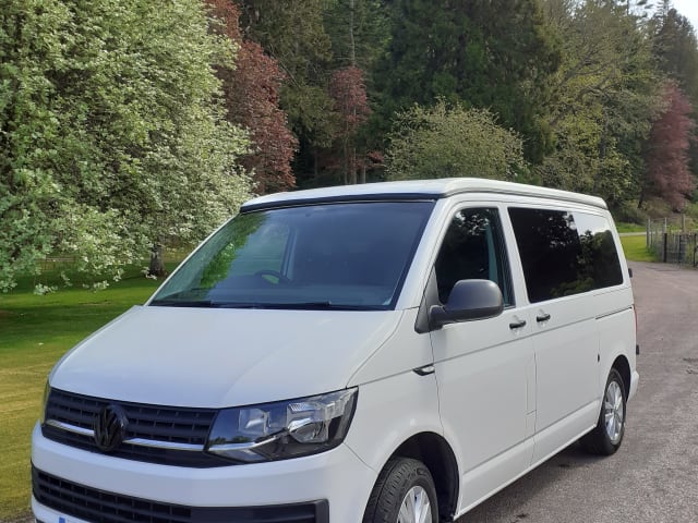 Irus – 4-persoons Volkswagen camper uit 2016