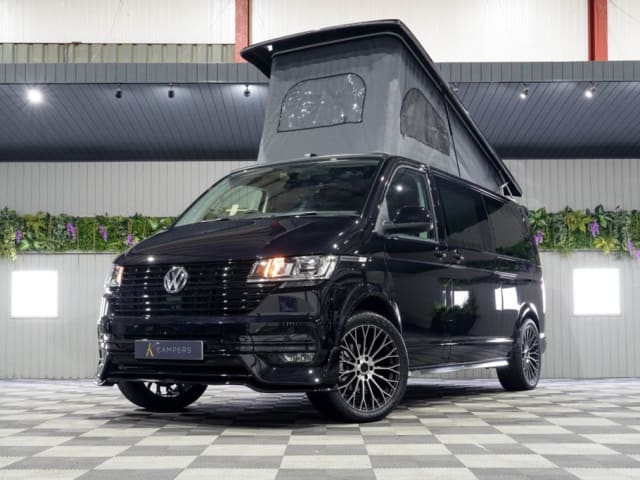 Black VW – 4 berth Volkswagen campervan from 2023